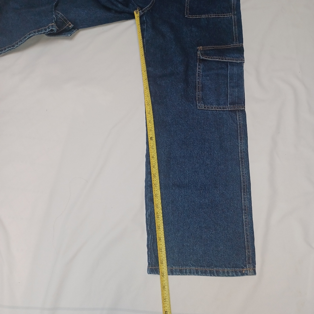 Wax Jean Collection Women New Size L Classic Blue Denim Pants - Picture 13 of 16